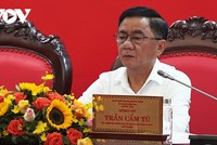 Ủy viên Bộ Chính trị, Bí thư Trung ương Đảng, Chủ nhiệm Ủy ban Kiểm tra Trung ương Trần Cẩm Tú.