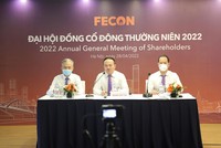 Đại hội đồng cổ đông thường niên năm 2022 của Công ty cổ phần FECON diễn ra sáng 28/4.