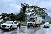 Hiện trường vụ tai nạn (Ảnh CTV)