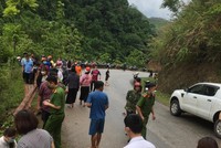 Hiện trường vụ tai nạn (Ảnh N.S).