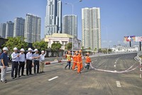 Ngày Dự án Sửa chữa đường Nguyễn Hữu Cảnh thông xe cũng là ngày “phán quyết” siêu máy bơm.