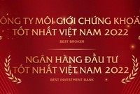 Công ty Cổ phần Chứng khoán VPS nhận 2 giải thưởng quan trọng từ FinanceAsia Country Award 2022