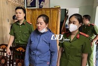 Đối tượng Nguyễn Thị Vân. (Nguồn: baoquangbinh.vn).