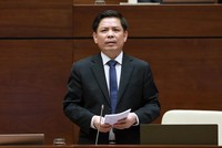 Bộ trưởng Bộ Giao thông - Vận tải Nguyễn Văn Thể.