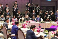 Thủ tướng Ấn Độ Narendra Modi và các nhà lãnh đạo ASEAN tại Hội nghị Cấp cao ASEAN - Ấn Độ lần thứ 16 tổ chức tại Thái Lan năm 2019 (ANI).