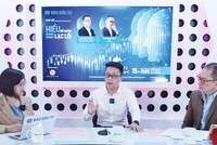 Chương trình talkshow “Chọn danh mục”, với sự tham gia của các khách mời là chuyên gia chứng khoán, lãnh đạo doanh nghiệp đã thu hút đông đảo nhà đầu tư theo dõi.