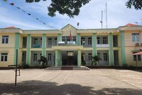 Công sở xã Thành Mỹ, huyện Thạch Thành - nơi ông Trương Văn Gương và bà Trương Thị Hà công tác. (Nguồn: tuoitre.vn).