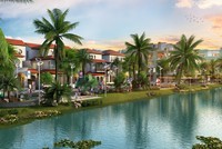 Không gian gần mặt nước được giới thượng lưu săn lùng. Ảnh phối cảnh minh họa.