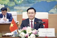 Chủ tịch Quốc hội Vương Đình Huệ. (Ảnh: Doãn Tấn/TTXVN).