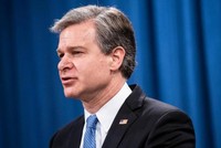 Giám đốc FBI Christopher Wray. (Ảnh: CNN)