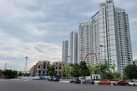 Tỷ lệ chung cư tại thành phố Hạ Long còn rất thấp. Trong ảnh là chung cư Sapphire của Tập đoàn Doji. Ảnh: Thu Lê.