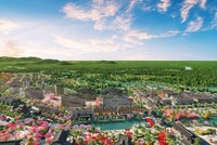 Phân khu Koto sở hữu vị trí đắc địa trong quần thể Sun Beauty Onsen. Ảnh phối cảnh minh họa.