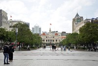 Phố đi bộ Nguyễn Huệ (ảnh Hà Khánh).