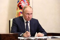 Tổng thống Nga Putin. Ảnh: Kremlin.ru.