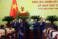 Ông Trần Sỹ Thanh được bầu làm Chủ tịch UBND thành phố Hà Nội