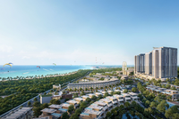 Phối cảnh khu đô thị du lịch giải trí Mũi Né Summerland ngay trung tâm thành phố Phan Thiết.