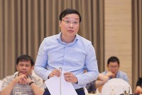 Thứ trưởng Bộ Nội vụ Trương Hải Long phát biểu tại Họp báo Chính phủ thường kỳ tháng 7/2022. (Ảnh: VGP).