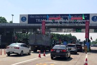 Các tuyến đường cao tốc đã chính thức vận hành dịch vụ thu phí tự động không dừng từ ngày 1/8 vừa qua. (Ảnh: Việt Hùng/Vietnam+).