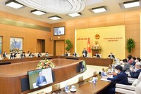 Phiên họp thứ 13 của Ủy ban Thường vụ Quốc hội.