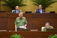 Bộ trưởng Bộ Công an Tô Lâm.