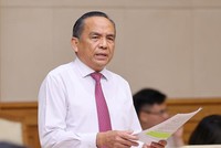 Ông Lê Hoàng Châu, Chủ tịch Hiệp hội Bất động sản TP.HCM. (Ảnh: Nhật Bắc).