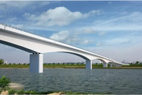 Phối cảnh cầu Kênh Vàng. Ảnh: Cổng thông tin điện tử tỉnh Bắc Ninh.