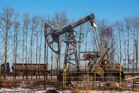 Một giếng dầu ở Dyurtyuli, Cộng hòa Bashkortostan (Liên bang Nga). (Ảnh: Getty Images/TTXVN).