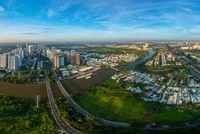 Hạ tầng Nam Sài Gòn được thành phố đầu tư với nhiều dự án giao thông trọng điểm trong thời gian vừa qua.