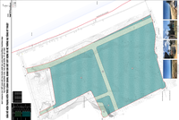 Bản vẽ hiện trạng kiến trúc cảnh quan, đất xây dựng và hệ thống hạ tầng kỹ thuật của Dự án Khu đô thị phức hợp du lịch nghỉ dưỡng thương mại.