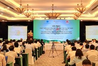 Thứ trưởng Nguyễn Thị Bích Ngọc cho rằng, việc chuyển đổi theo hướng kinh tế xanh, kinh tế tuần hoàn, kinh tế số trong các khu công nghiệp là yếu tố then chốt để nâng cao năng lực cạnh tranh và đảm bảo phát triển bền vững. Ảnh: Trọng Tín