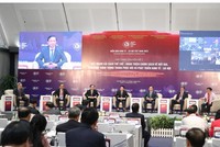 Phiên thảo luận về chính sách đất đai tại Diễn đàn Kinh tế - Xã hội 2022 : (Ảnh - Duy Linh).