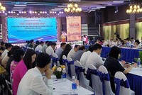 Hội thảo Nhận diện giá trị, bảo tồn và phát huy Quần thể di tích Thương cảng Vân Đồn. Ảnh: Thu Lê.