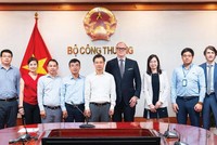 Đại diện CME Group làm việc với Bộ Công Thương, trao đổi về định hướng phát triển thị trường giao dịch hàng hóa tại Việt Nam, tháng 8/2022.