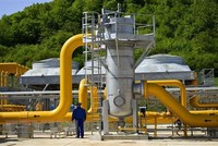 Trạm nén khí đốt Bulgartransgaz tại Ihtiman, Bulgaria. (Ảnh: AFP/TTXVN)