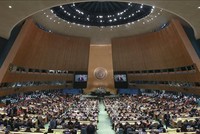 Toàn cảnh phiên khai mạc khóa họp 77 ĐHĐ LHQ tại New York, Mỹ, ngày 20/9/2022. Ảnh tư liệu: THX/TTXVN