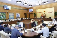 Quang cảnh phiên họp.