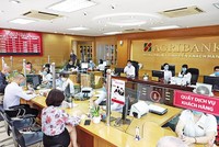 Khối ngân hàng thương mại có vốn nhà nước có mức tăng lãi suất cho vay thấp nhất.