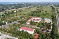 Toàn cảnh khu dự án Trường Đại học Công nghệ Vạn Xuân. Ảnh T. Cường.