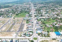 Một góc thị xã Đức Phổ. Ảnh minh họa.