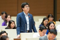 Đại biểu Nguyễn Thành Trung, đoàn đại biểu Quốc hội tỉnh Yên Bái.