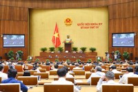 Toàn cảnh phiên giám sát ngày 31/10 của Quốc hội.