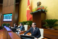 Luật sửa đổi, bổ sung một số điều của Luật Tần số vô tuyến điện đã được Quốc hội biểu quyết thông qua đầu phiên họp chiều 9/11.