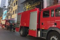 Hà Nội: Kịp thời dập tắt đám cháy tại quán karaoke trên phố Mai Hắc Đế