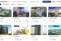 Giao diện của Cenhomes.vn - một proptech tiên phong tại Việt Nam.
