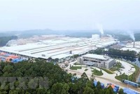 Khu công nghiệp Thái Hòa-Liễn Sơn-Liên Hòa ở huyện Lập Thạch, tỉnh Vĩnh Phúc. (Ảnh minh họa: Nguyễn Thảo/TTXVN).