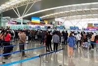 Các đơn vị của ngành hàng không đã chuẩn bị sẵn sàng phục vụ khách đi lại dịp Tết Nguyên đán 2023. (Ảnh: CTV/Vietnam+)