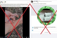 Một số hình ảnh Facebook cá nhân của đối tượng.