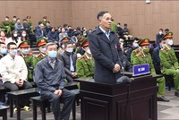 Cựu Bí thư Đồng Nai Trần Đình Thành tại HĐXX. Ảnh: Trần Tâm.