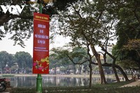 Hà Nội phân luồng tổ chức giao thông tại không gian đi bộ phố Trần Nhân Tông (Ảnh: Nguyễn Hà).