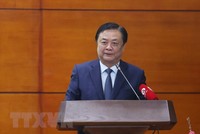 Bộ trưởng Bộ Nông nghiệp và Phát triển Nông thôn Lê Minh Hoan. (Ảnh: Dương Giang/TTXVN)